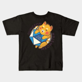 Dungeon Meowster Vex Kids T-Shirt